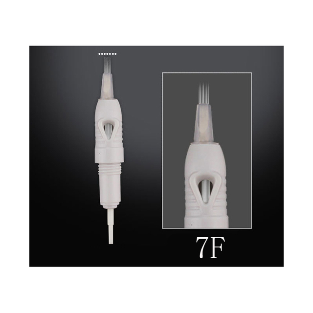 3PCS Cartridge Needles 1PC Sterilized Permanent Makeup Cartridge Needles Screw Thread Tattoo Needle For MakeUP