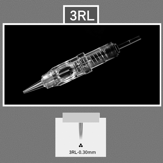 1Pc Disposable Sterilized Eyebrow Tattoo Needles 1R 3R 5R 3F 5F 7F Microblading Cartridge Needles for Permanent Makeup Pen
