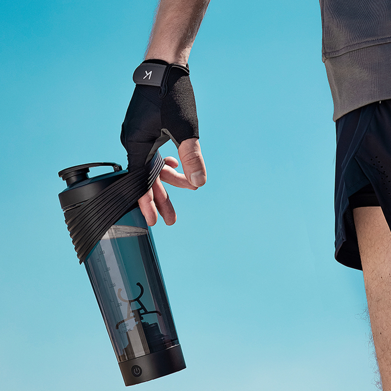 800ML Max Electric Protein Shaker Bottles Coffee Juice Mixer Cup Automatic Shaker Cup USB Rechargeable Blender Cups Portable