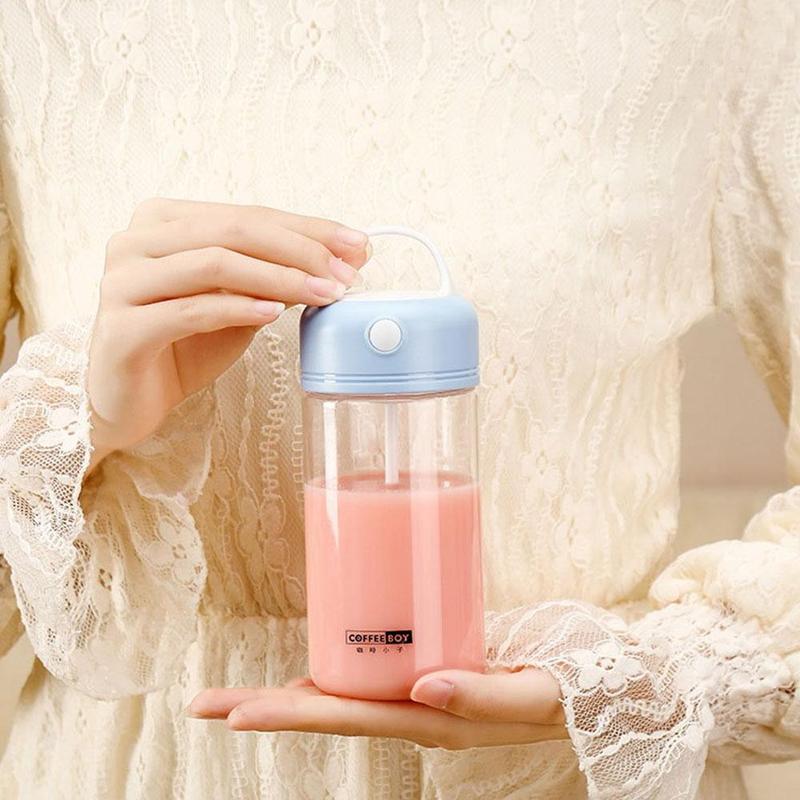 380ml Electric Protein Shaker Bottle Mixer Coffee Milk Stirring Cup Portable Automatic Mixing Cups