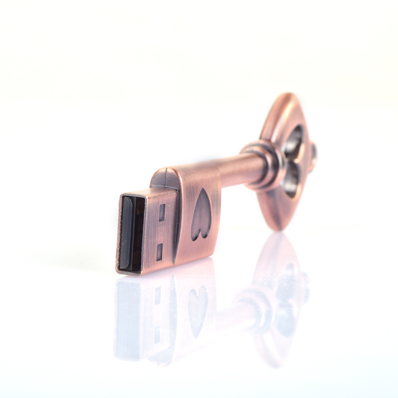 Pendrive  key usb stick 64GB 32GB 16GB 8GB 4GB usb flash drive metal waterproof Heart love pen drive