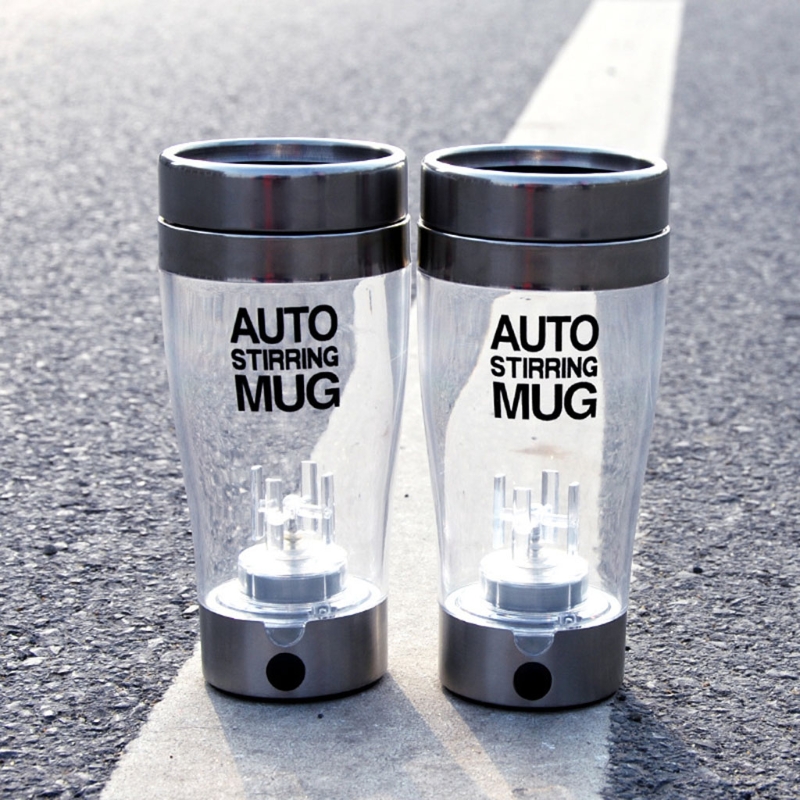 400ml Electric Protein Shaker Cup Auto Shake Mixer Drink Bottle Blender Juicer