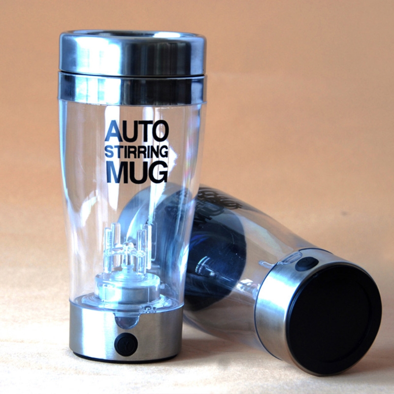 400ml Electric Protein Shaker Cup Auto Shake Mixer Drink Bottle Blender Juicer