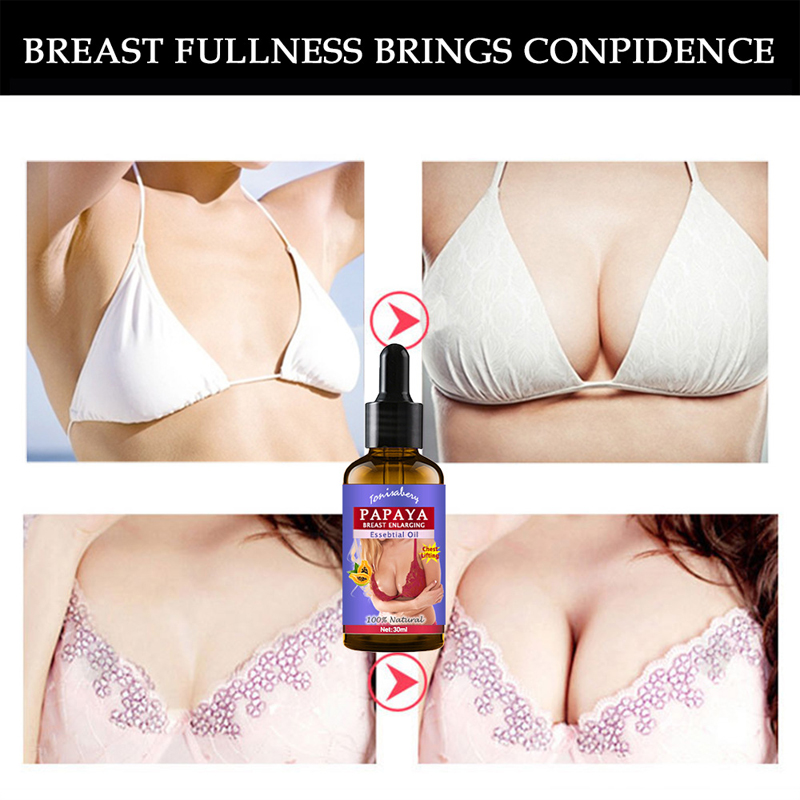 Papaya Breast​ Enlargement Essential Oil Increase Elasticity Enhancer Breast Cream Chest Big Bust Enlarging Bigger Body Care