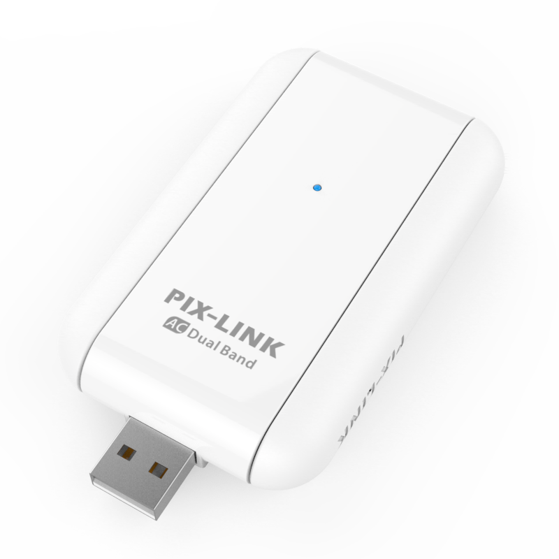 UAC03R 2.4G 5Ghz 600Mbps Usb Wireless Network Card Dongle Antenna AP Wifi Adapter Dual Band Wi-Fi Usb 2.0 Lan Ethernet