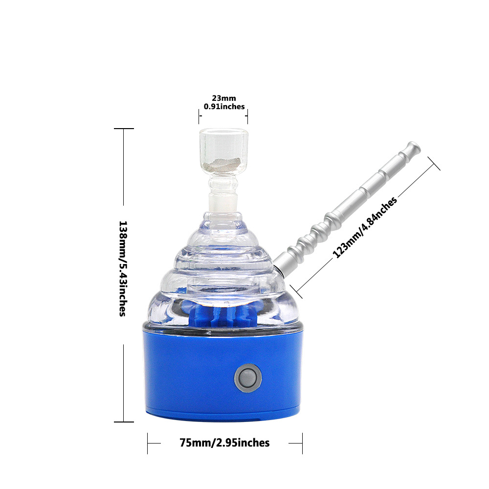 Popular Bottle Water Pipe Portable Mini Hookah Shisha Tobacco Smoking Pipes Gift of Health Metal Tube Filter Kitchen Dining room appliances