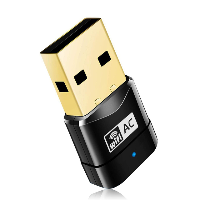 600Mbps MIni USB WiFi Adapter Dual Band AC600 2.4G+ 5GHz USB2.0 Wi-Fi Network Wireless Wlan Receiver High Speed Lan Card