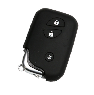 3 Buttons Remote Silicone Rubber Key Fob Cover Case For Lexus IS250 ES240 ES350 RX270 RX350 RX300 Keyless Holder