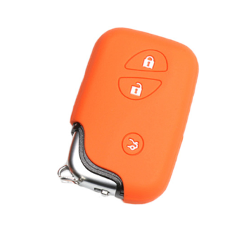 3 Buttons Remote Silicone Rubber Key Fob Cover Case For Lexus IS250 ES240 ES350 RX270 RX350 RX300 Keyless Holder