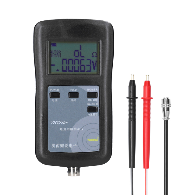 4-Wire Internal Resistance Tester YR1035/YR1030 Battery Internal Resistance Test Instrument 100V Electric Vehicle Group