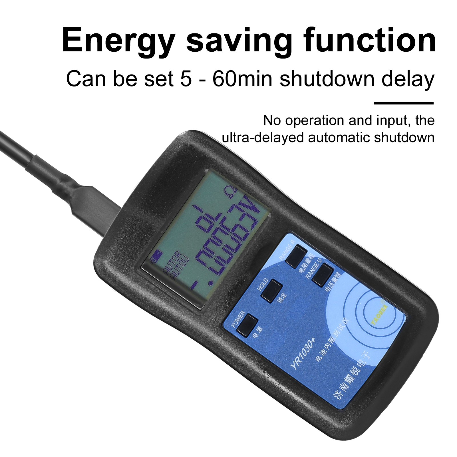 4-Wire Internal Resistance Tester YR1035/YR1030 Battery Internal Resistance Test Instrument 100V Electric Vehicle Group