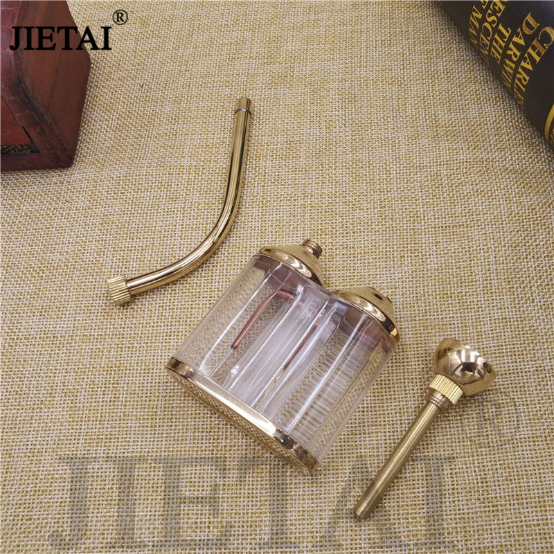 Water Smoking Pipe Detachable Hookah Shisha Cigarette Holder Pipe Mini Hookah Filter Smoke Acrylic Kitchen Dining room appliances