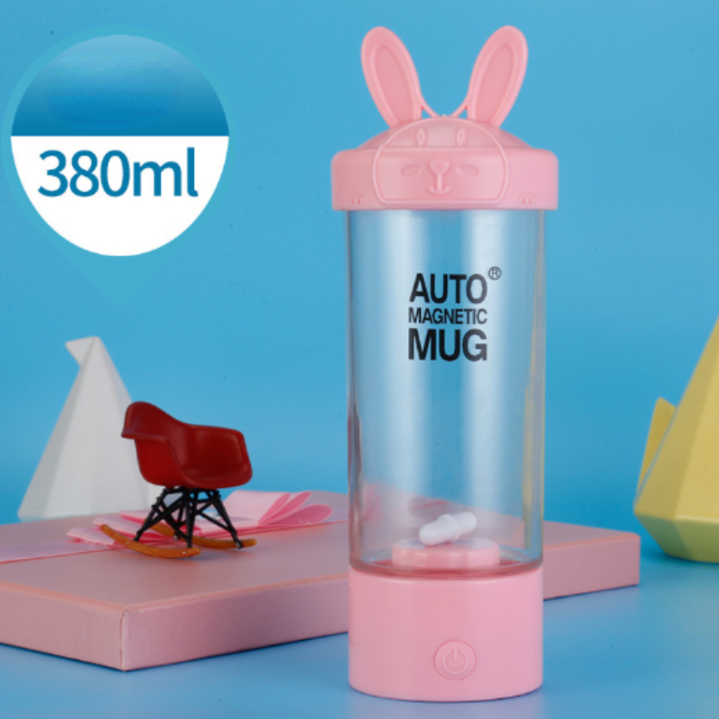 Creative Multifunctional Automatic Stirring Cup Electric Coffee Cup Magnetic Stirring Mug Portable Cartoon Cute Shaped Water Cup