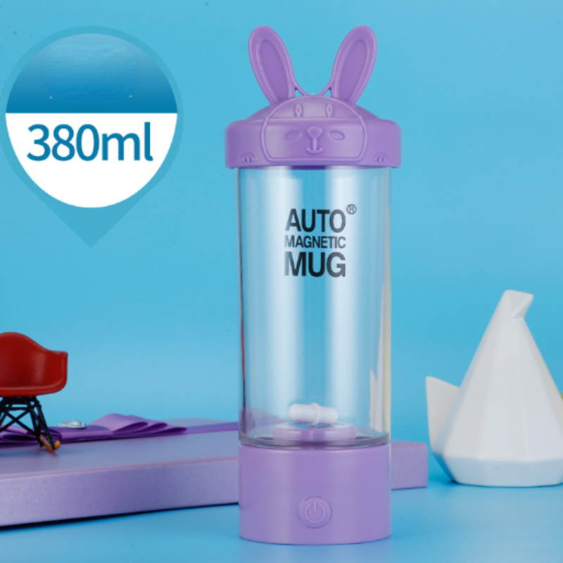 Creative Multifunctional Automatic Stirring Cup Electric Coffee Cup Magnetic Stirring Mug Portable Cartoon Cute Shaped Water Cup
