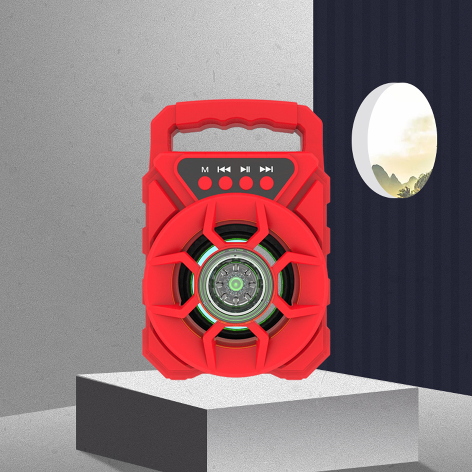 Multifunctional Portable Wireless Karaoke Bluetooth Speaker Rechargeable HD Stereo Sound Wireless Portable PA Bluetooth Speaker