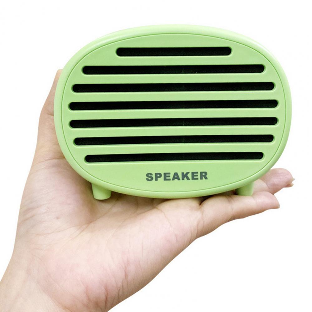 Macaroon Color Bluetooth Speaker Portable Mini Bluetooth 4.2 Wireless Speaker Subwoofer Music Player Loudspeaker Support TF Card