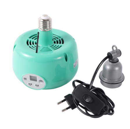 Pet heating lamp adjustable animal thermostat controller reptile box heating lamp 220V 300W