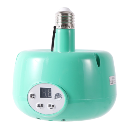 Pet heating lamp adjustable animal thermostat controller reptile box heating lamp 220V 300W