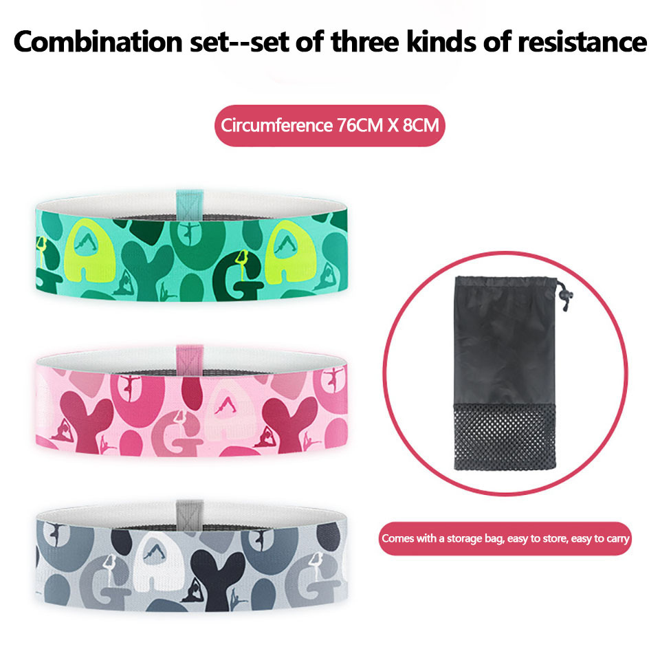 Resistance Bands Set Workout Rubber Elastic Sport Booty Band Fitness Equipment For Yoga Gym Training Fabric Bandas Elasticas