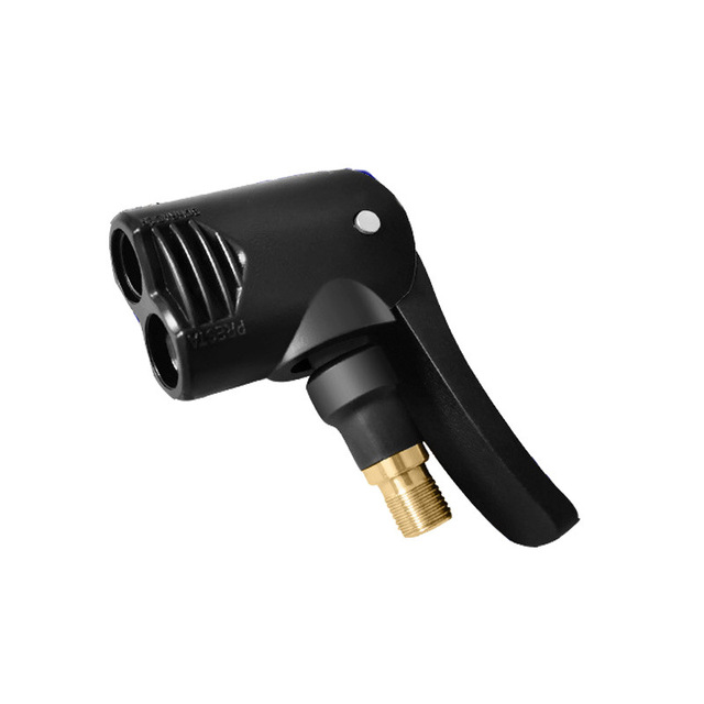 Portable Inflatable Pump Nozzle Clamp Deflated Car Motorcycle Bike Air Chuck Inflatable Pump Adapter Thread Connector Accessorie