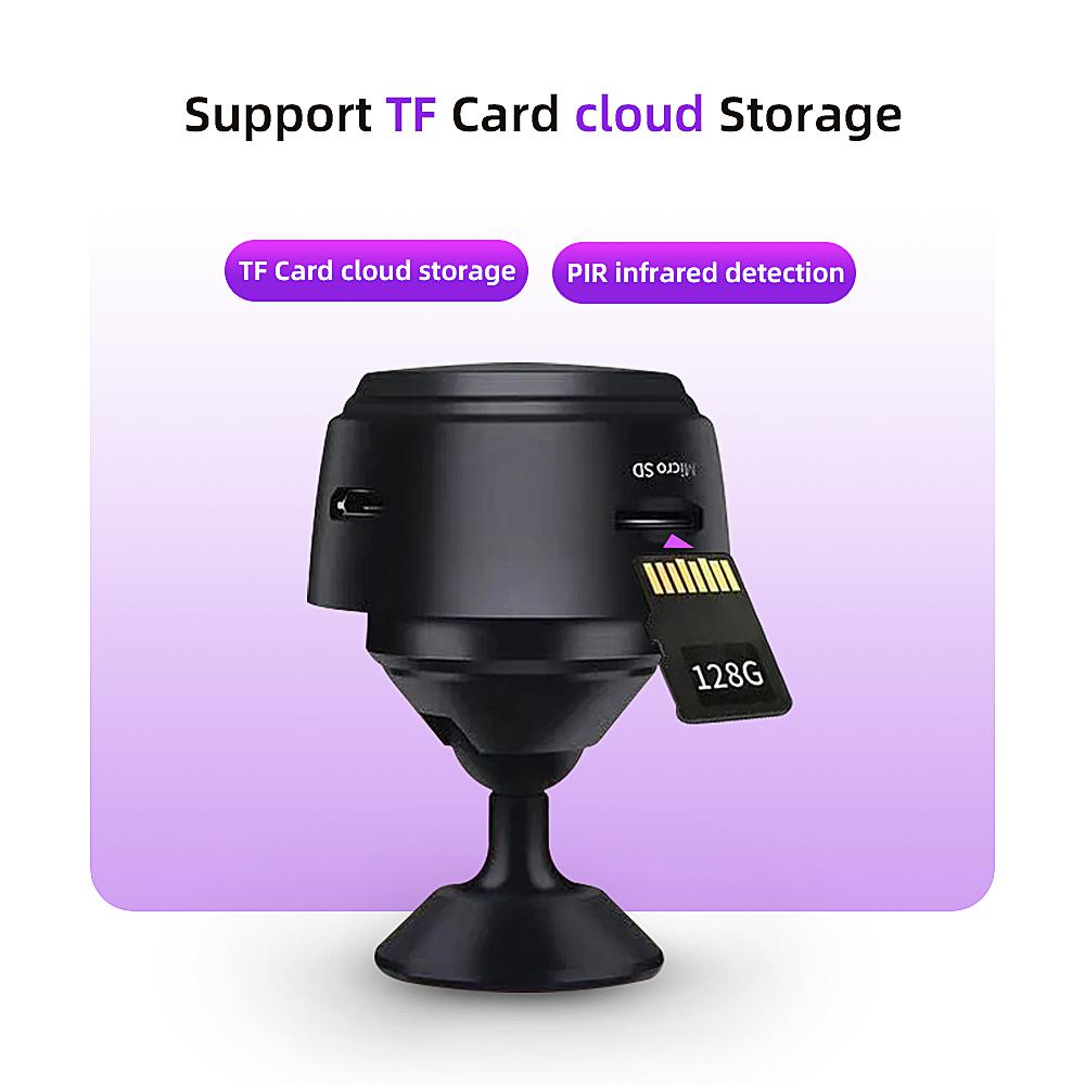 A9 1080P Mini IP Camera Smart Life APP WIFI Security Home House Nanny Video Surveillance CCTV Indoor Wireless Night Vision camera only