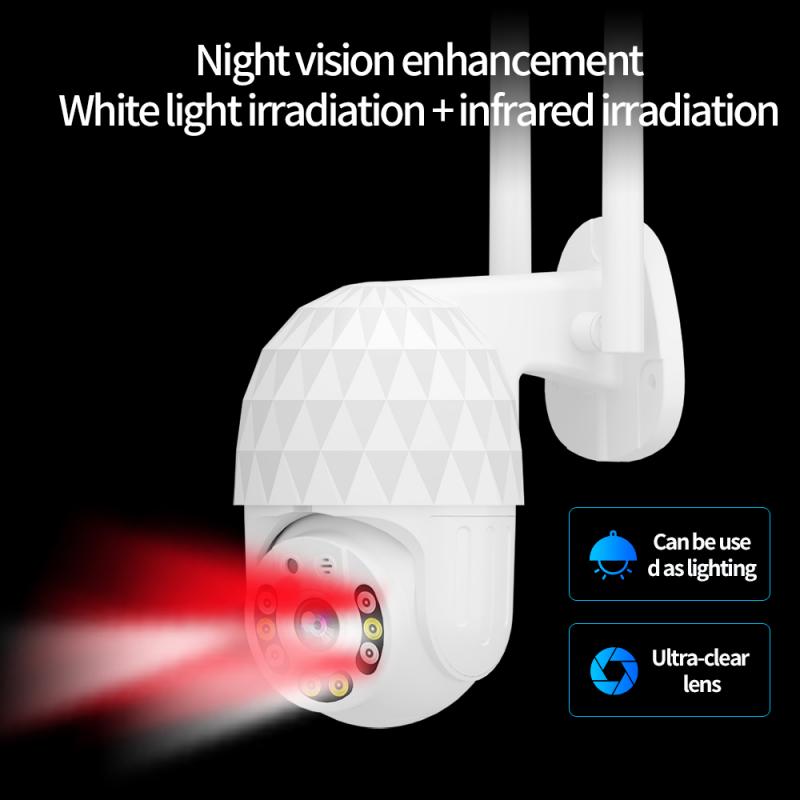 1080P Wifi IP Camera Wifi Wireless Outdoor Night Vision Home Security Camera Video CCTV Surveillance Cameras NO SD Card