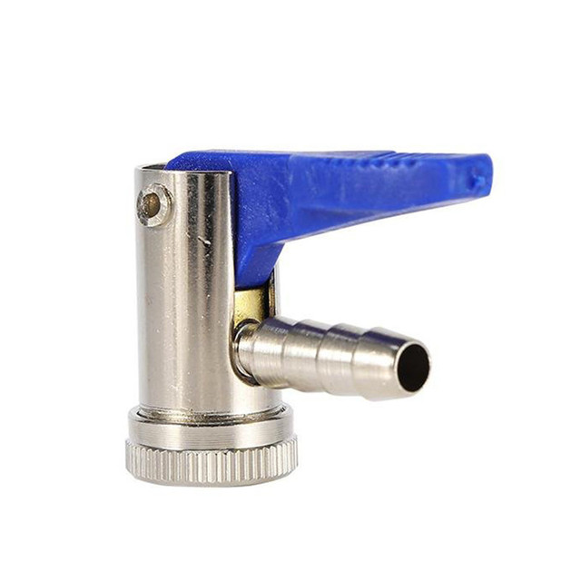 Inflator Valve 1Pc Car Motorcycle Van Bike Tyre Airline Inflator Valve Tire Nozzle Adapter 6/8mm ap10