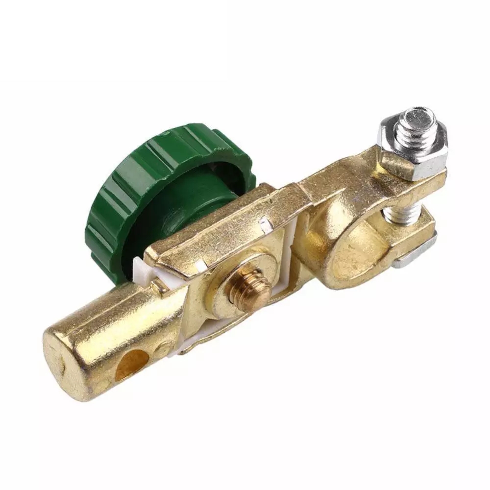 1PC Universal Car Battery Switch Battery Terminal Link Switch Quick Cut-off Disconnect Protector RV Car Battery Power-off Switch