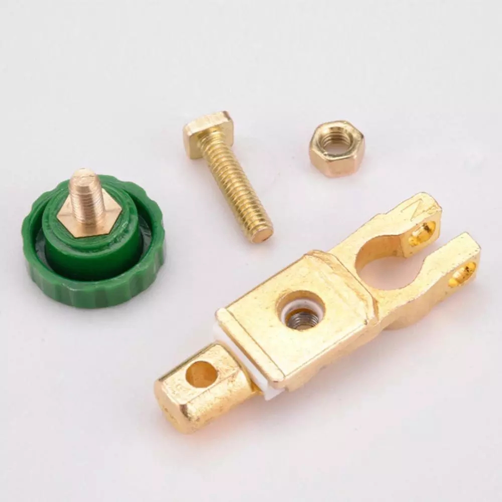 1PC Universal Car Battery Switch Battery Terminal Link Switch Quick Cut-off Disconnect Protector RV Car Battery Power-off Switch