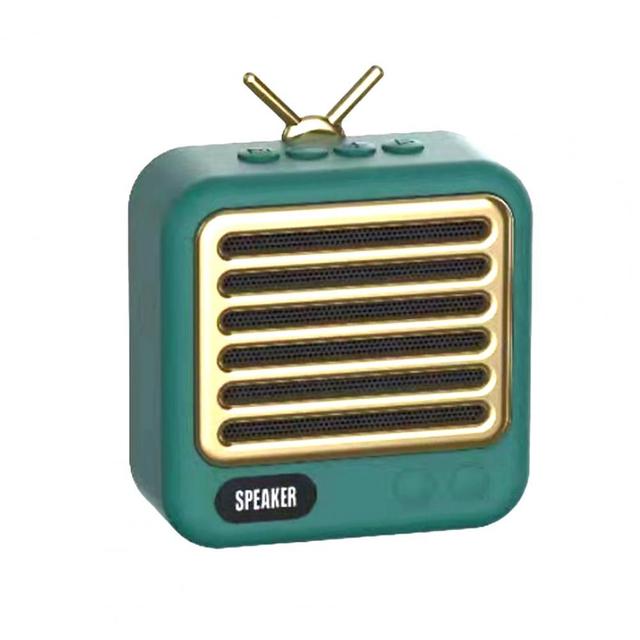 Retro Wireless Speaker Bluetooth-compatible Music Call Loudspeaker High-Volume HiFi Sound Wireless Loudspeaker Voice Amplifier
