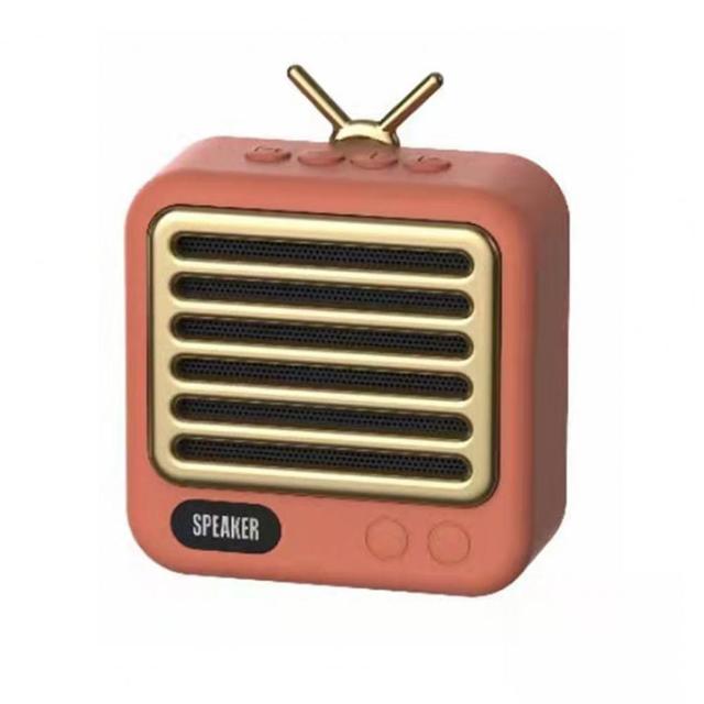 Retro Wireless Speaker Bluetooth-compatible Music Call Loudspeaker High-Volume HiFi Sound Wireless Loudspeaker Voice Amplifier
