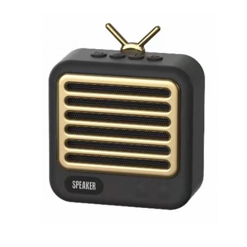 Retro Wireless Speaker Bluetooth-compatible Music Call Loudspeaker High-Volume HiFi Sound Wireless Loudspeaker Voice Amplifier