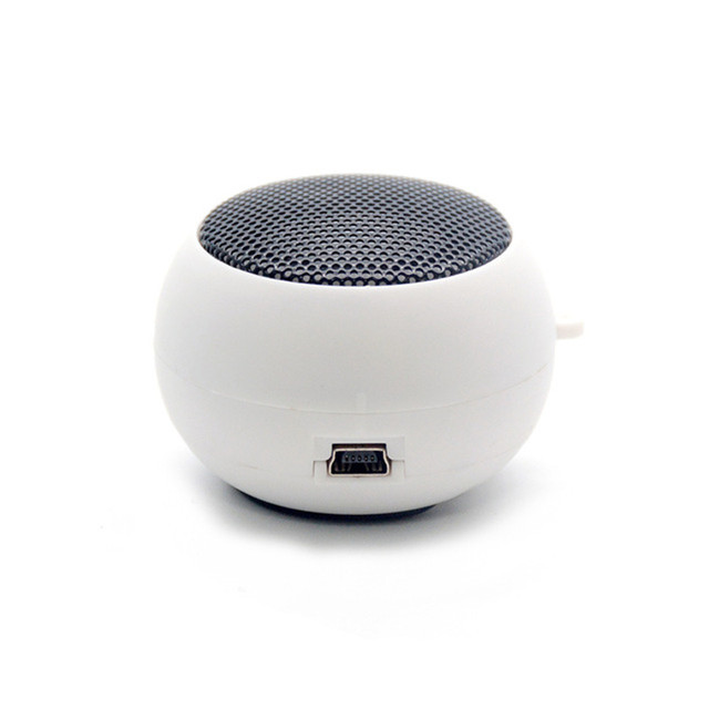 3.5mm Jack AUX Mini Burger Column Speaker Hamburger Wired Sound Box Loundspeaker Stereo Super Bass Hi-Fi Audio Music