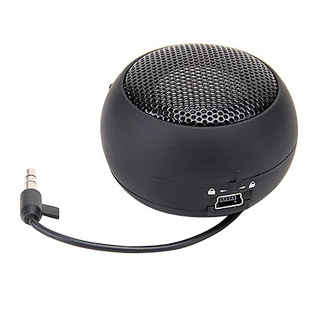 3.5mm Jack AUX Mini Burger Column Speaker Hamburger Wired Sound Box Loundspeaker Stereo Super Bass Hi-Fi Audio Music