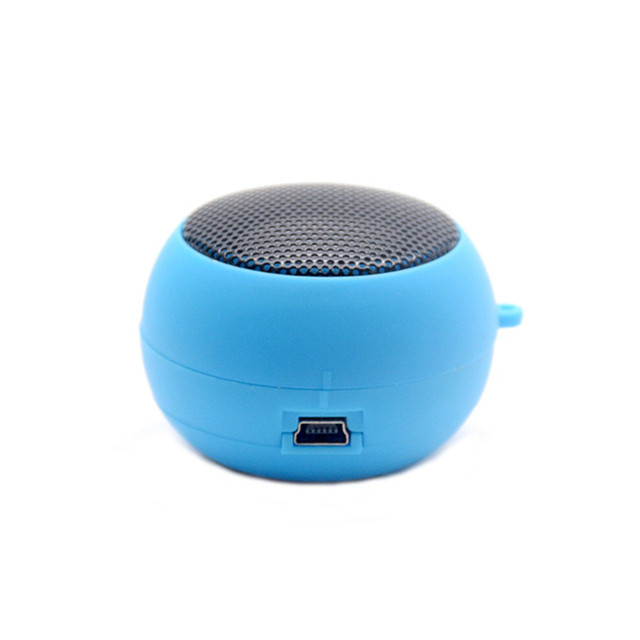 3.5mm Jack AUX Mini Burger Column Speaker Hamburger Wired Sound Box Loundspeaker Stereo Super Bass Hi-Fi Audio Music