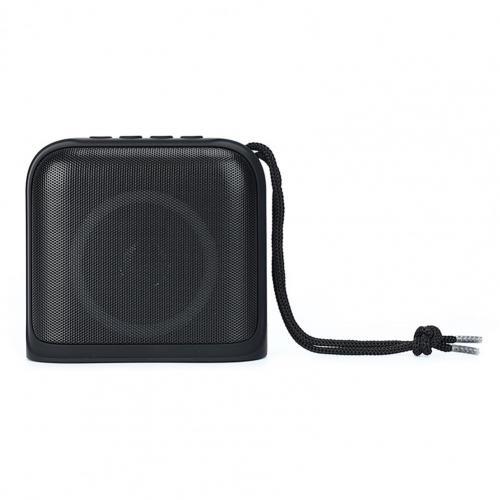 Bluetooth-compatible Speaker Mini Portable Colorful Lights FM Radio Wireless Loudspeaker Subwoofer for Outdoor