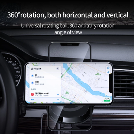 Magnetic Wireless Car Charger for iPhone 13 pro 12 Pro Max 15W Fast Charging Mount Vent Air Dashboard Car Charger Phone Holde