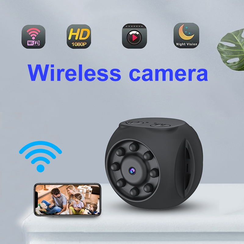WK10 Mini Camera 1080P Smart Home Security Wireless Camcorder Surveillance Wifi Camera Real-Time View Baby Monitor