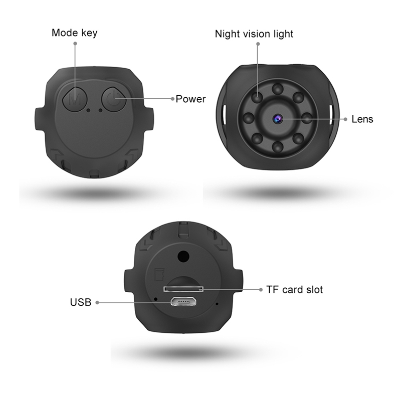 WK10 Mini Camera 1080P Smart Home Security Wireless Camcorder Surveillance Wifi Camera Real-Time View Baby Monitor
