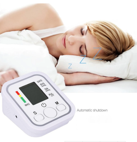 Sphygmomanometer Automatic Digital Wrist Monitor Pulse Heart Beat Rate Meter Blood Pressure Meter Health Care Tonometer