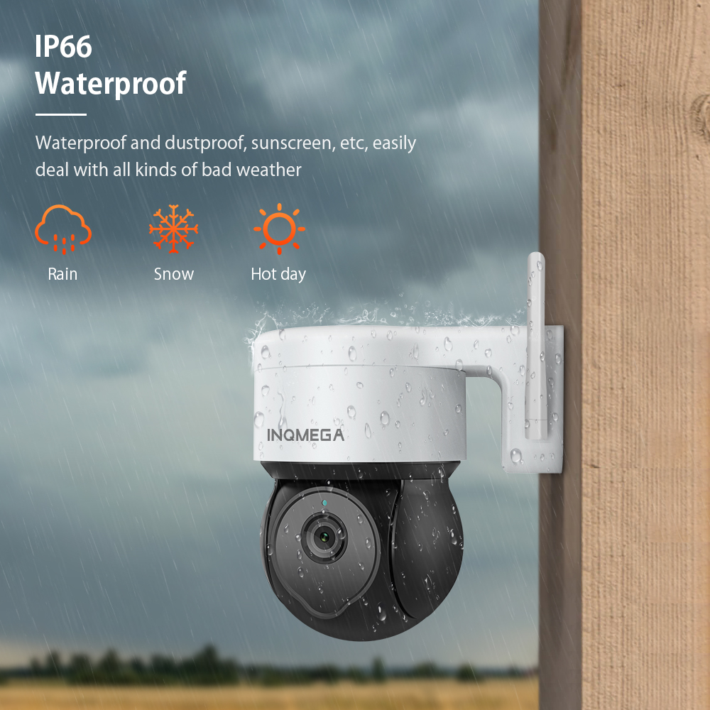 3MP Wifi TUYA CAMERA Smart Cloud PTZ IP Camera Outdoor Google Home Alexa Video Surveillance Cam for Yard