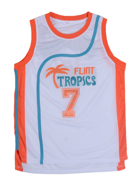 Movie Flint Tropics Coffee Black 7# Monix 11# Moon 33# Pro Basketball Jersey Cosplay