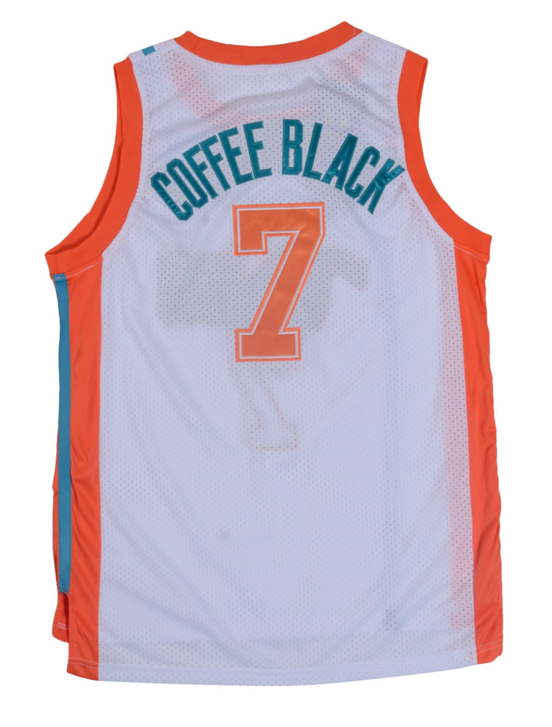 Movie Flint Tropics Coffee Black 7# Monix 11# Moon 33# Pro Basketball Jersey Cosplay