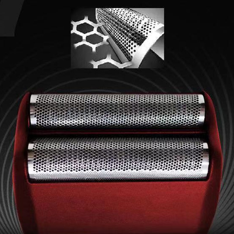 Rechargeable electric shaver hair beard powerful electric razor for men bald head shaving machine with extra mesh