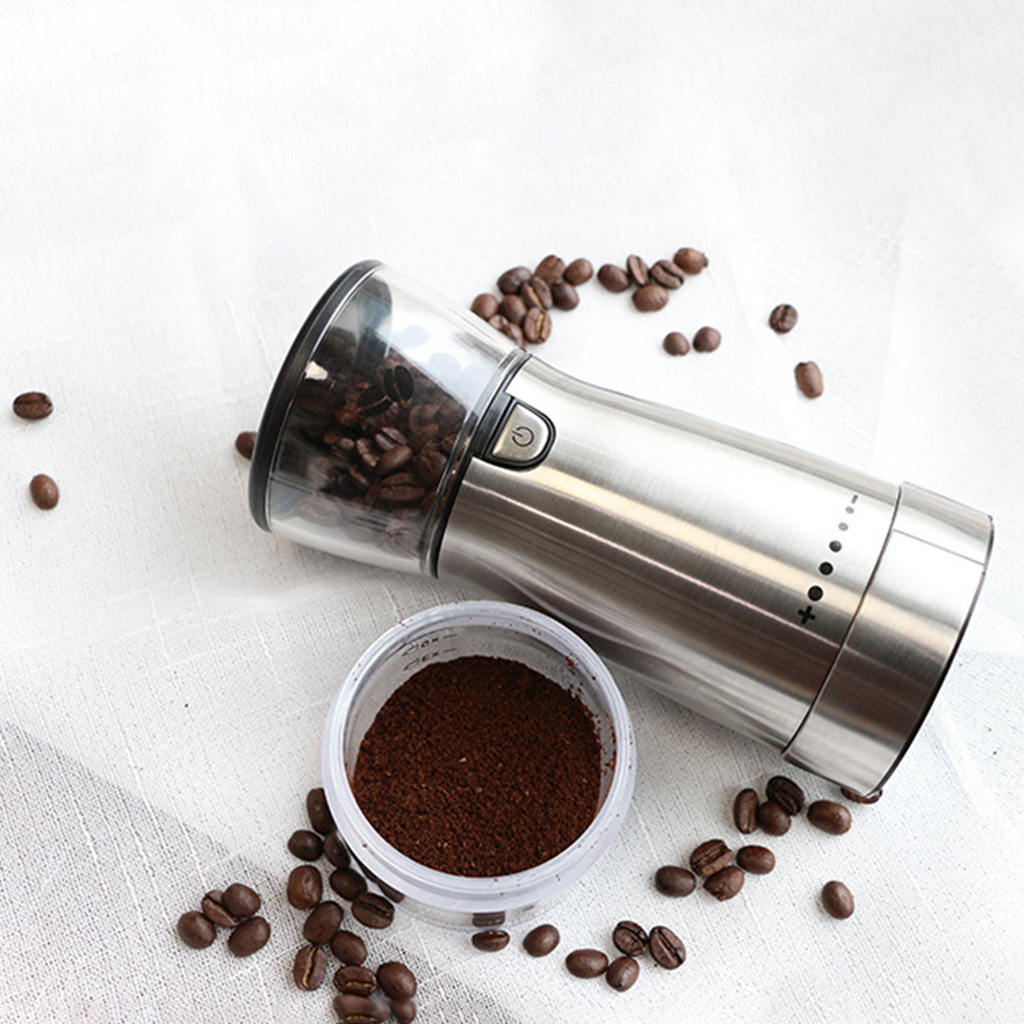 Kitchen Dining room appliances Portable Electric Herb Griander, USB-Rechargeable Dried Spice and Coffee Grinders