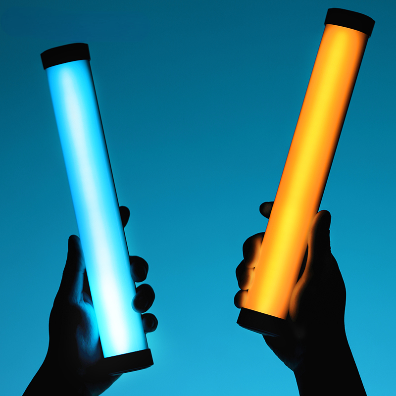 RGB 2500-8500K RGB LED Video Stick Tube Light, CRI 95+ TLCI 97 +,Built-in APP Lithium Battery Magnetic Function