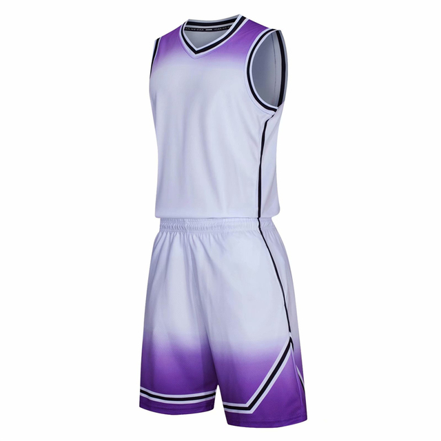 Men Kids Basketball Jersey Sets Women Blank Tracksuit Sport Clothes Kits Breathable Girl Boys Basketball Uniforms Training Suit
