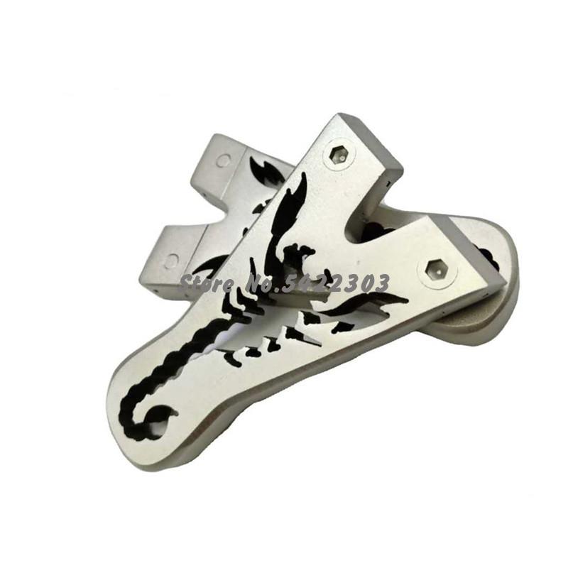 Stainless Steel Slingshot Hunting Slingshot With Latex Rubber Band Bow Outdoor Shooting Game Hunting Sling Shot