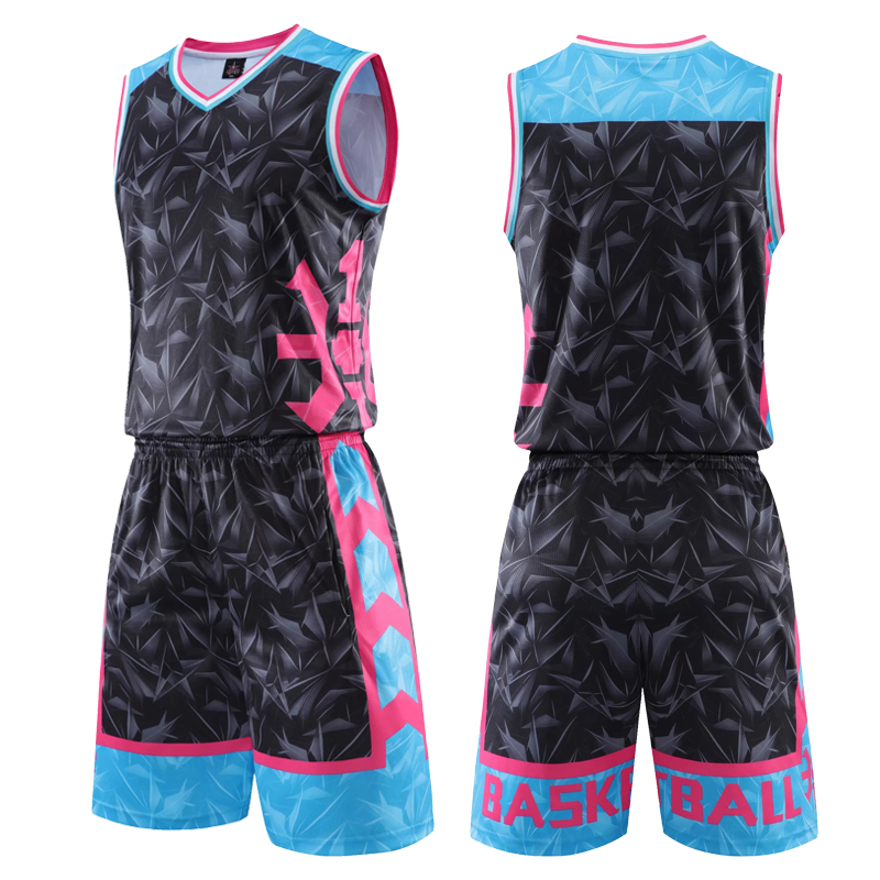 Kids Girl Basketball Jersey Set Child Men Women Blank Basketball Uniforms Goal Throw Training Vest Double Pocket Sports Suit
