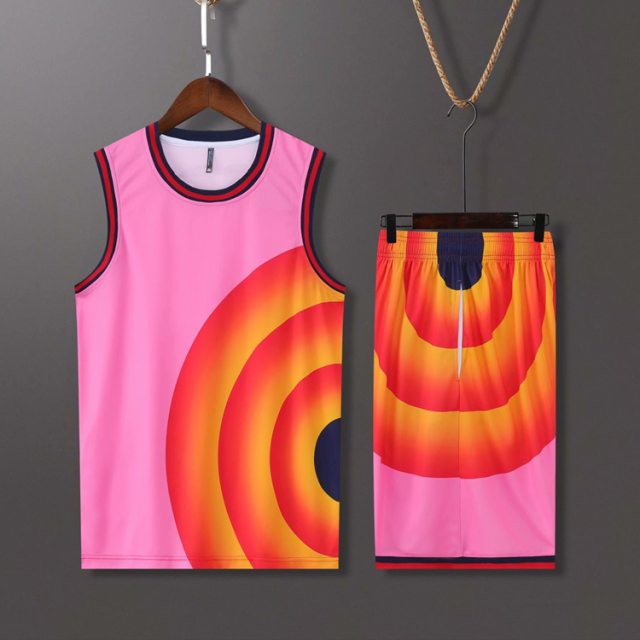Kids Adult Basketball Clothes Child Women Men Basketball Jersey Set Training Basketball Vest Shorts Suit Sports Uniform Custom